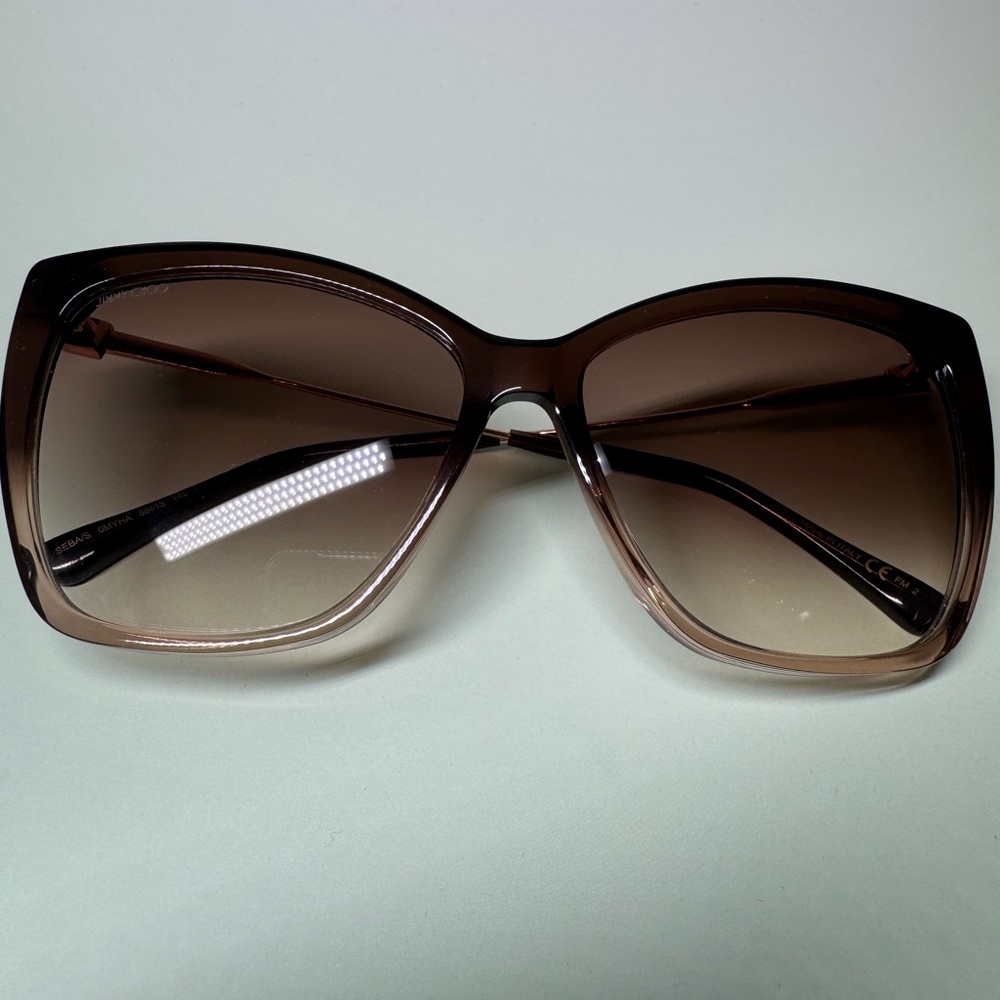Jimmy Choo Women's Sunglasses - Gold Tone w/Crystal